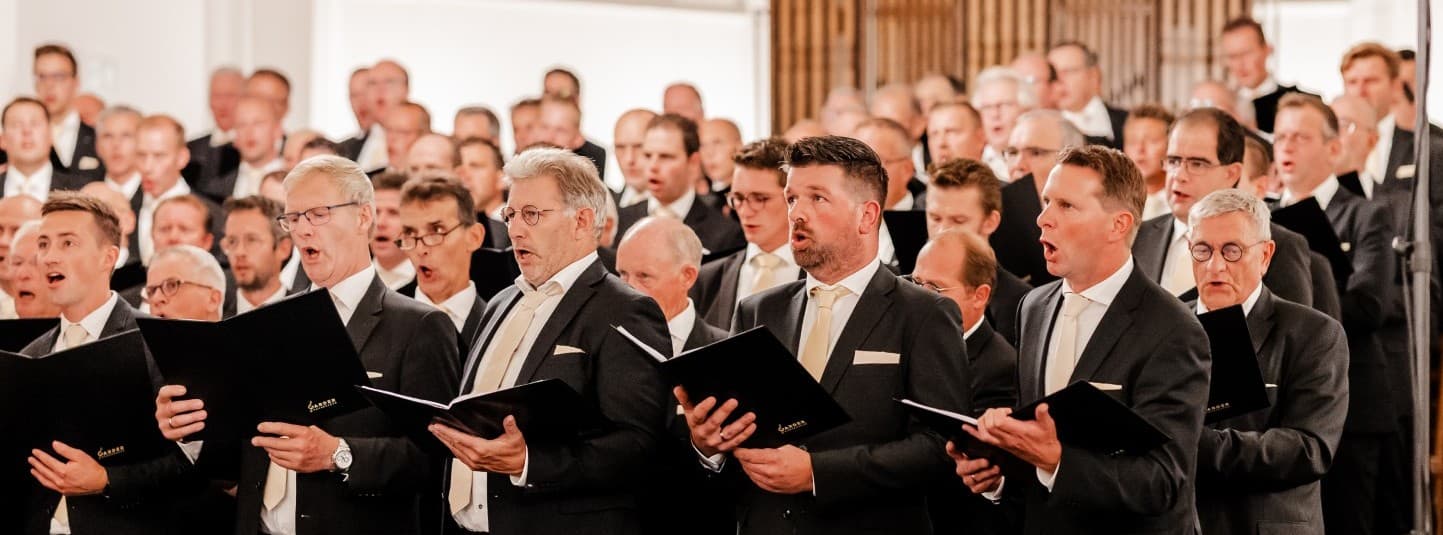 Jubileumconcert van het Garder Mannenkoor